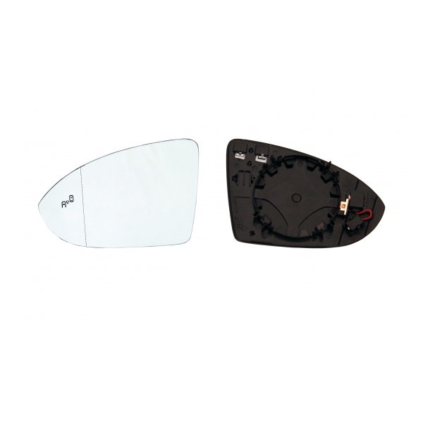 Spiegelglas links heizbar asphärisch für VW Golf 7 5G1 BQ1 BE1 BE2 5G1 Variant