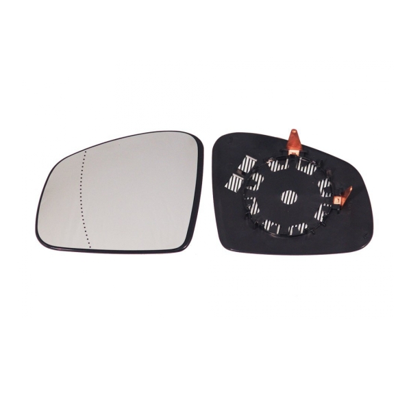 Spiegelglas links asphärisch für Renault Twingo III Smart fortwo Coupe Forfour