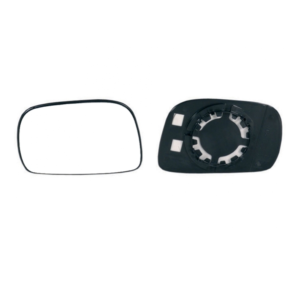 Spiegelglas Außenspiegel links asphärisch für Opel Agila (A) (H00)