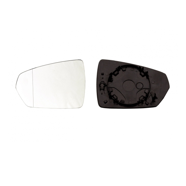 Spiegelglas links asphärisch für Audi A1 Sportback GBA City Carver VW Polo VI