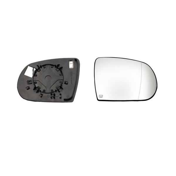 Spiegelglas rechts heizbar asphärisch für Jeep Cherokee KL Compass MP M6 MV M7