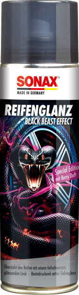 SONAX 04344000 Reifen Glanz Special Edition Reiniger Black Beast Effect