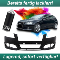 Lackiert LY9B Brillantschwarz für Audi A3 8P 8PA...