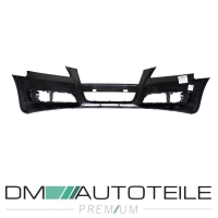 Lackiert LY9B Brillantschwarz für Audi A3 8P 8PA Stoßstange vorne 08-12 Facelift ohne PDC/SRA 3-5-Türer