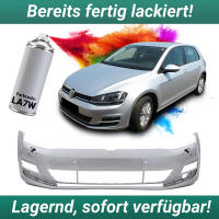 Lackiert LA7W Reflexsilber Metallic Stoßstange...
