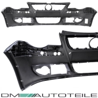 Lackiert LA7W Reflexsilber Metallic Stoßstange vorne für VW Polo 9N3 Facelift 05/2005-2009