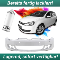 Lackiert LB9A candyweiss Stoßstange Vorne für...