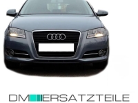 Lackiert LY9T Stoßstange vorne Mythosschwarz Metallic 4x PDC/SRA für Audi A3 3-5-Türer ab 2008-2012 Facelift 