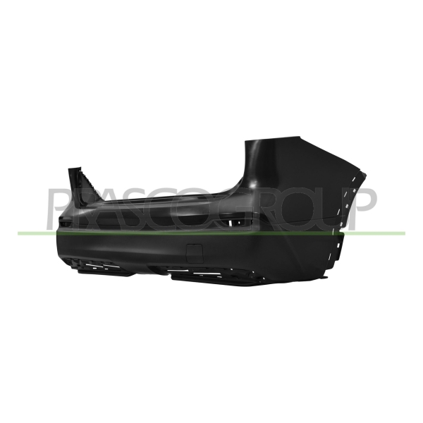 Stoßstange hinten schwarz lackierfähig Nissan Qashqai (J11) ab 09/17 - 01/21