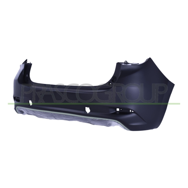 Stoßstange hinten grundiert ohne PDC für Mazda 3 III (BN) Baujahr 01/17 - 02/19